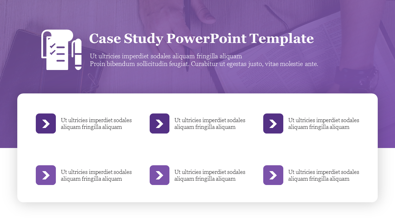 Case Study PowerPoint Template-6-Purple